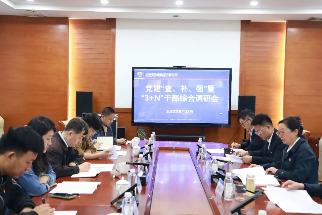 2022-05-23-集團(tuán)黨委調(diào)研十二組到公司開(kāi)展黨建工作“查、補(bǔ)、強(qiáng)”專項(xiàng)行動(dòng)調(diào)研督導(dǎo)、“3+N”干部調(diào)研.jpg